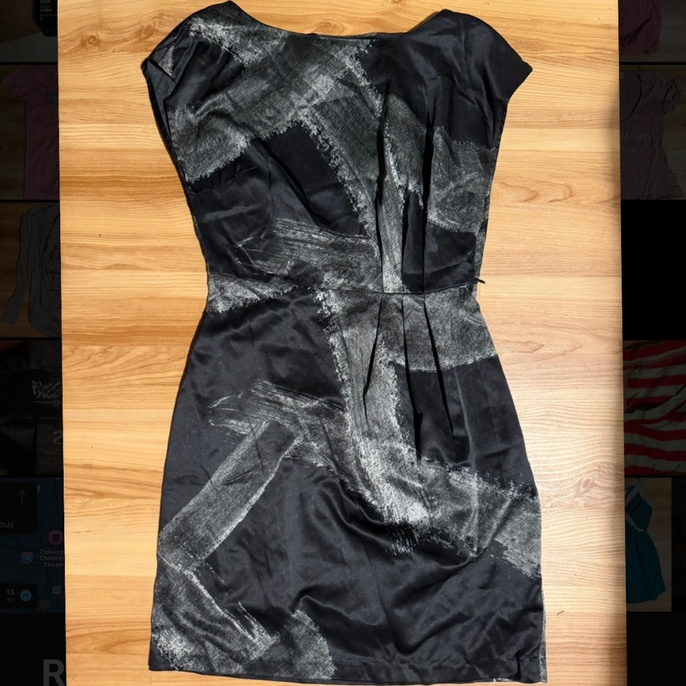 Massimo Paintstroke Shift Dress